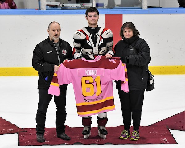 KevinRJeffrey's tweet photo. Episode 20 of the 4791 Podcast featuring the @BramptonATeam and @BramptonBombers 

Tyler Capone (pictured) and Cooper Lobsinger are featured as well as a look at the playoffs

https://t.co/WiTUEcJ6Nm

@GOJHL @OJHLOfficial @ojhlimages @OHAhockey1 https://t.co/EnyJmm5xqf