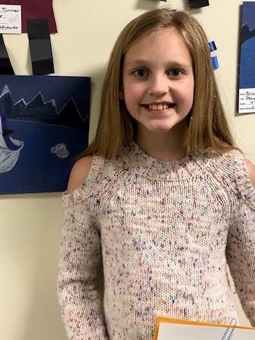 eaglessoar71's tweet photo. Congratulations to Charlotte, winner of ROE Art Show Award! https://t.co/1puixEEnl6