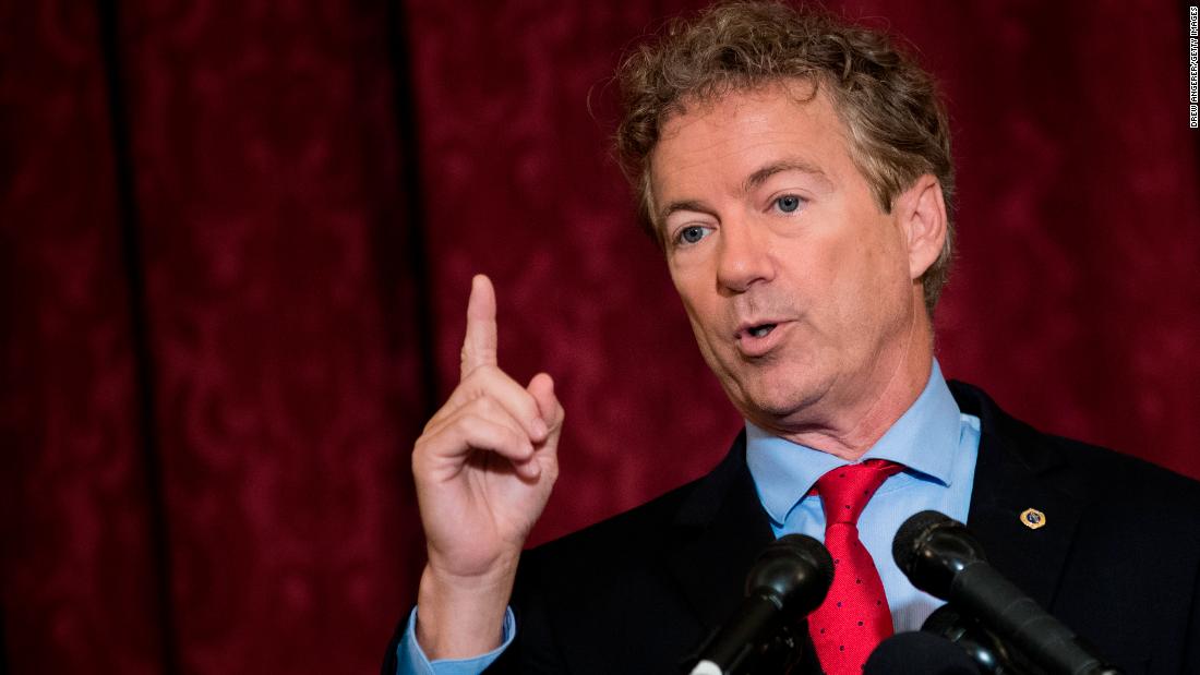 Noesolanoo's tweet photo. Rand Paul's vote likely gives Senate enough to oppose national emergency declaration - CNN https://t.co/ynNHKyNhZV https://t.co/NR3yCrvWtE
