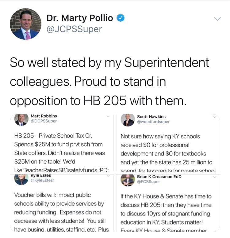 KY Superintendents unite!

It is time to draw our line in the sand.