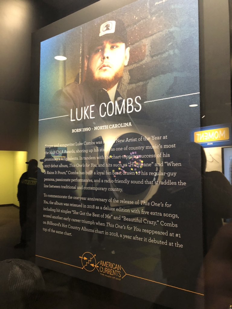 AppStateSB's tweet image. App State pride! Spotted the @lukecombs exhibit at the @countrymusichof.  ⛰ #GoApps