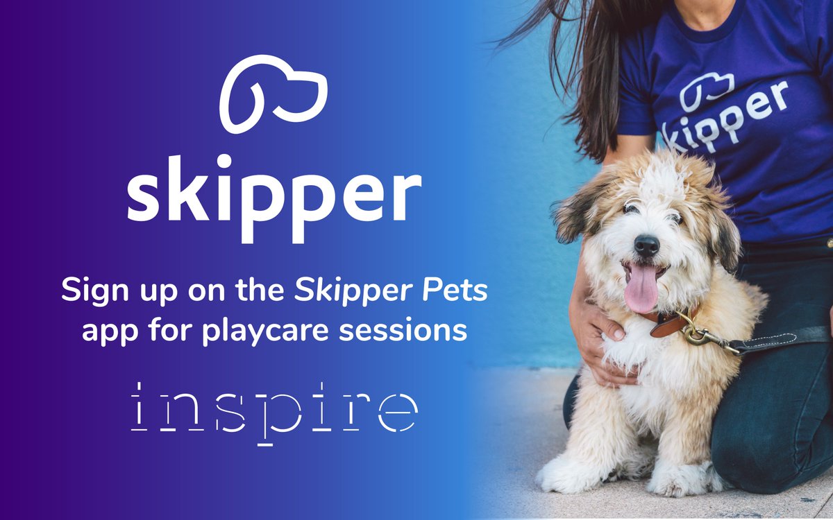 Did you know that pet owners can drop off their pups at Happy Tails Mondays and Thursdays from 10-2 pm? @skipperpets 

Come see why we have everything right outside your door! Inspire Southpark Apartments is the place to call HOME!