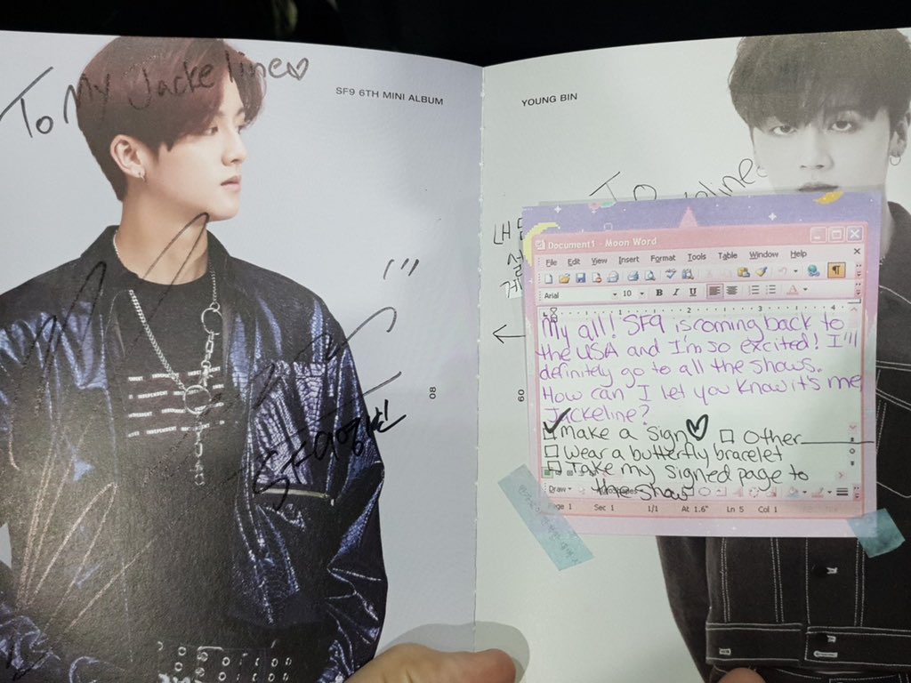 My first Youngbin page for Narcissus and my sellers reply literally made me so so happy. He knows I love him and he said he can never see me because I never go to him  I will be making the sign and showing him I am there, I am so excited to be seeing him again too 