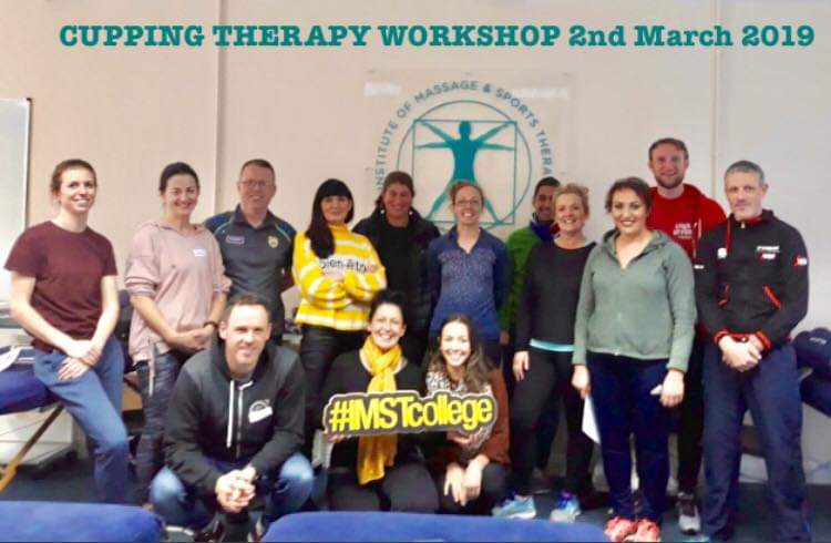 McMahonSptThera's tweet photo. A new skill added thanks to Institute of Massage & Sports Therapy tutor Tracy O Donoghue. Looking forward to offering Cupping Therapy in my clinic for both sports and non-sports clients #drycupping #sportscupping #cuppingtherapy #imstcollege #mcmahonsportstherapy @IMSTcollege https://t.co/RT28JCs8Gf
