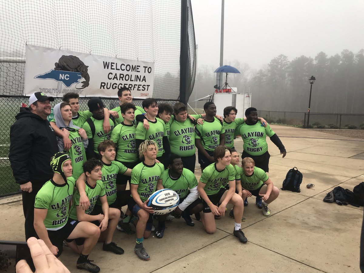 ClaytonRugby's tweet photo. Carolina Ruggerfest Champions! #CYRC #claytonrugby https://t.co/TWcDDVIbd7