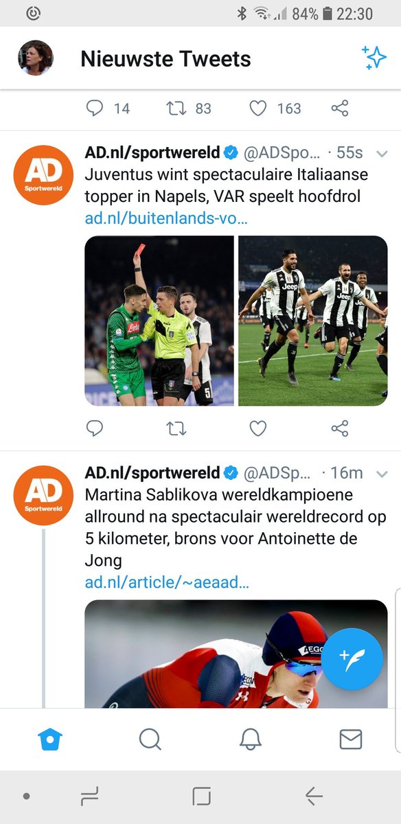 Door dezelfde spectaculaire redacteur geschreven denk ik. #spectaculair <a href="/ADSportwereld/">AD.nl/sportwereld</a>