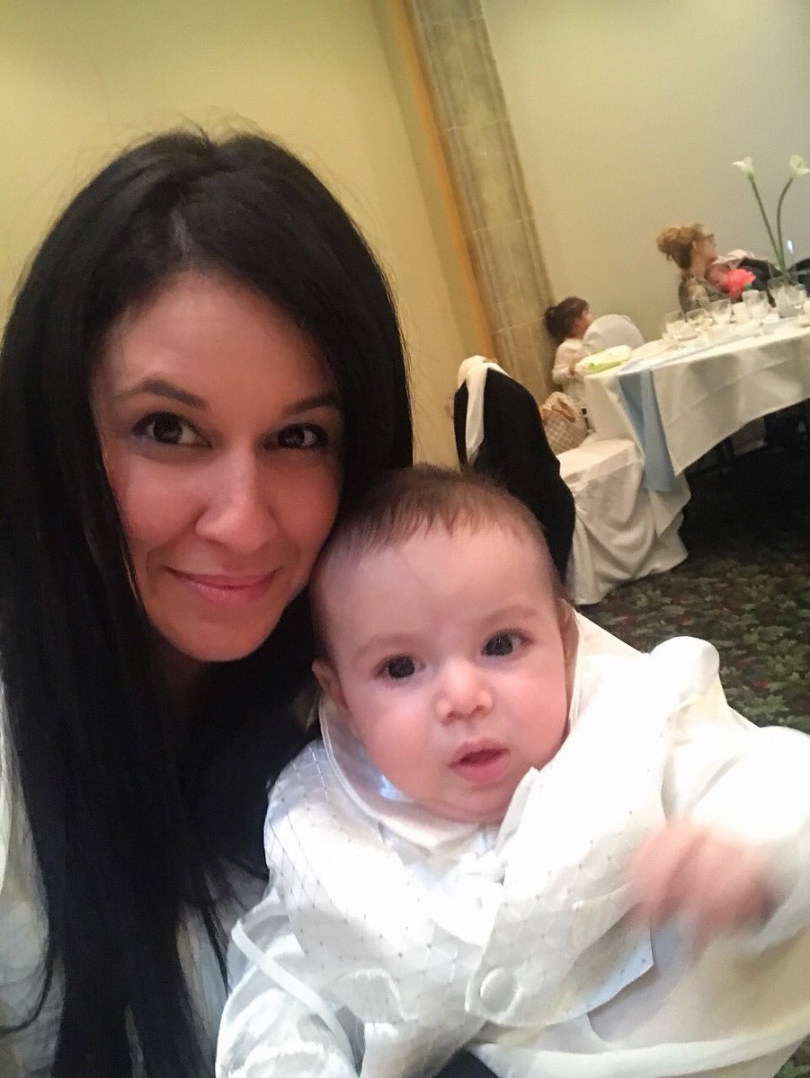 levrimona's tweet photo. Happy to be apart of my nephews baptism- God bless you Matteo ❤️ https://t.co/PpycmzOoIp