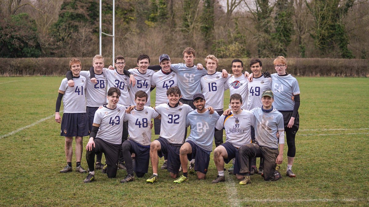 UosUltimate's tweet photo. #teamsurreyultimate men's team finish 2nd at Eastern Warm Up! Great practice for upcoming BUCS cup matches!
#frisbois #bigbois #bigpull #sidelinegods #ultimate #frisbee #ultimatefrisbee #frisbeefam
@teamsurrey @PL_Surrey @PlayerLayer @UniOfSurrey @SurreyUnion https://t.co/1oDE6IpiYo