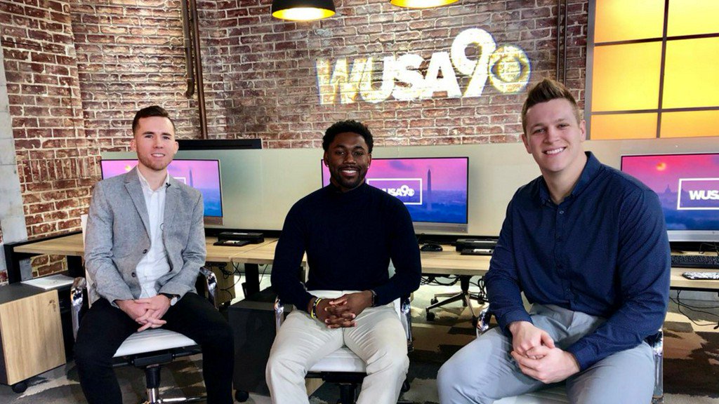 wusa9's tweet photo. Life off the gridiron: NFL players getting workplace experience in special program https://t.co/h6bBbO1yVe https://t.co/bHe2HWt4S0