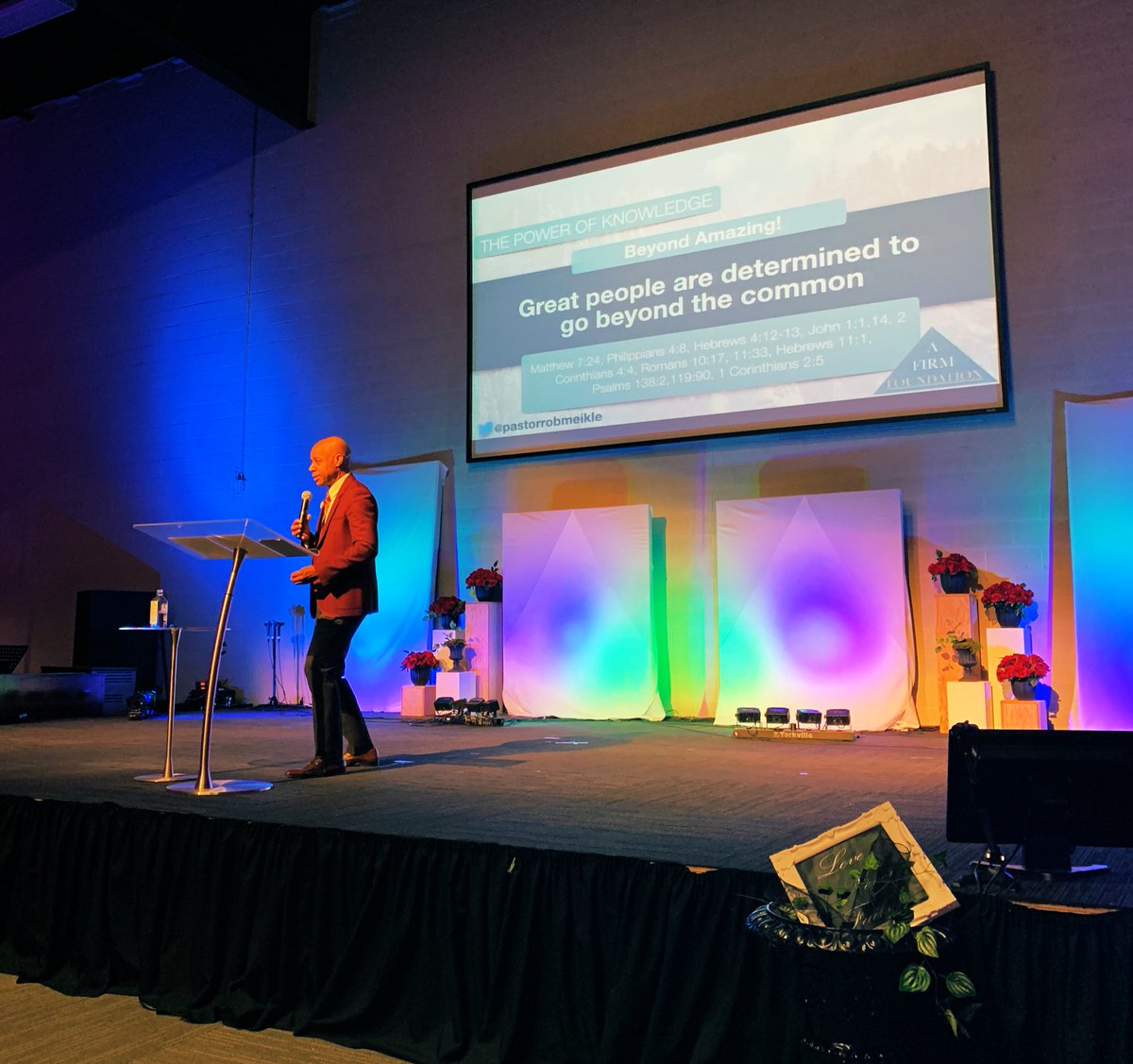 Education will give us a good job, applying the word of God will make us prosperous in every area of our lives. <a href="/pastorrobmeikle/">Pastor Rob Meikle</a> #AFirmFoundation <a href="/KingdomHouseCC/">Kingdom House</a>