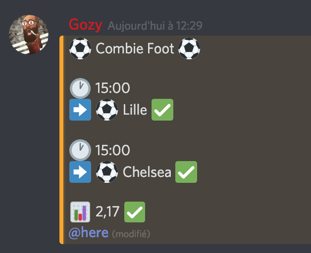 YampaGozyPronos's tweet image. 🔜 Les propos du soir arrivent !! Encore des grosses confiances après cette journée de folie ! ✅💪🤑

🎁￼Offre exceptionnelle de lancement🎁
Venez checker ça sur notre discord: discord.gg/m7GZDT 
#TeamParieur #bettingtips #ParisSportifs #pronostics #pronosticsnba #nba￼