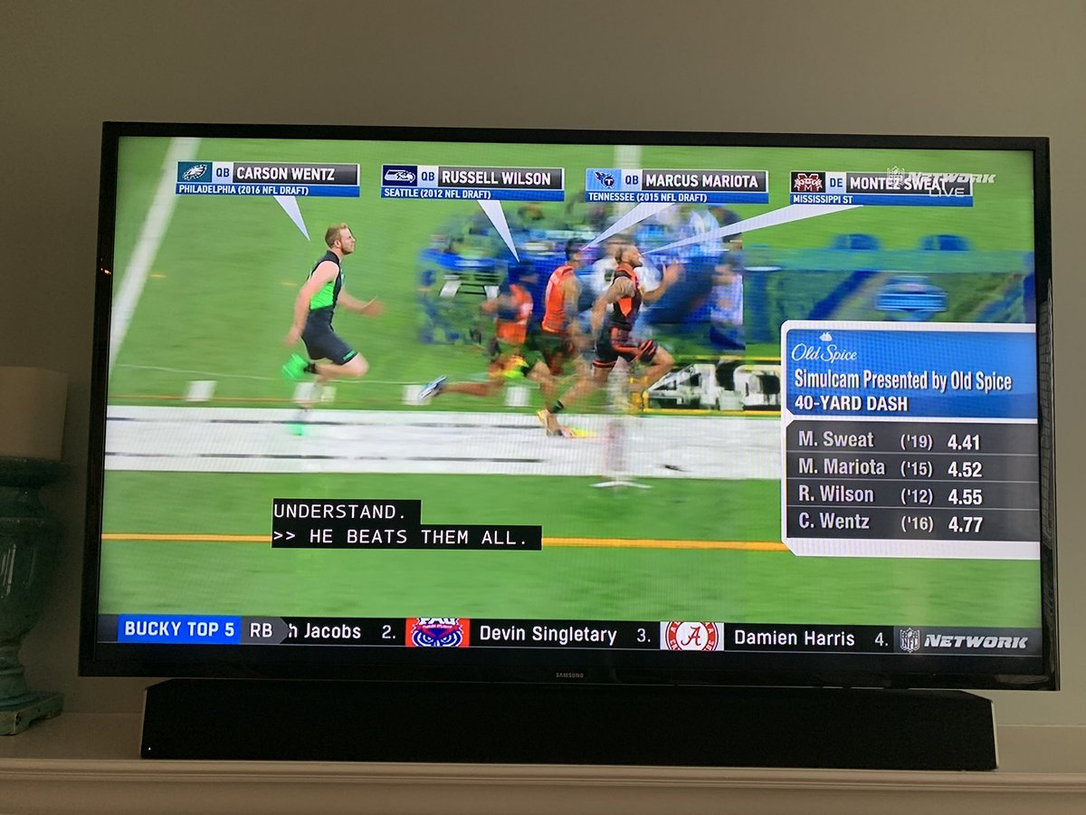 christi1101's tweet photo. So excited for Montez #HailState #NFLCombine https://t.co/d8kXq149l4