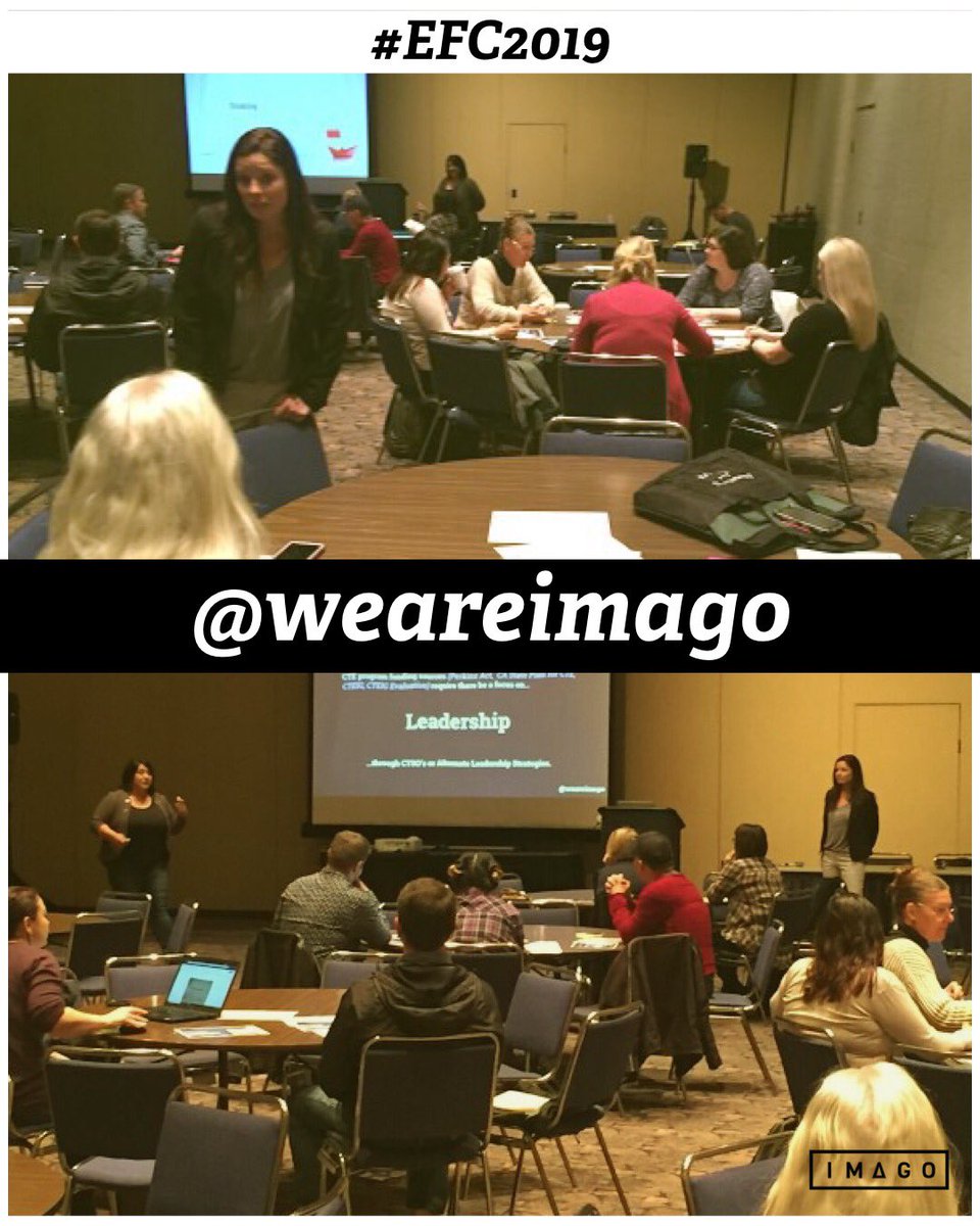 weareimago's tweet photo. Learning how @fresnocoss took Leadership rubric created by #CTEIG #rtaps at #efc2019 with digital lessons from @weareimago #alternativestrategies #cte #blendedlearning https://t.co/Zofvg4pvFW