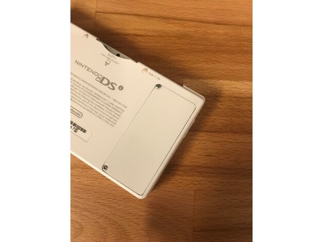 greatjava's tweet image. Created Nintendo DSi Battery Cover 3d design #Thingiverse thingiverse.com/thing:3466086