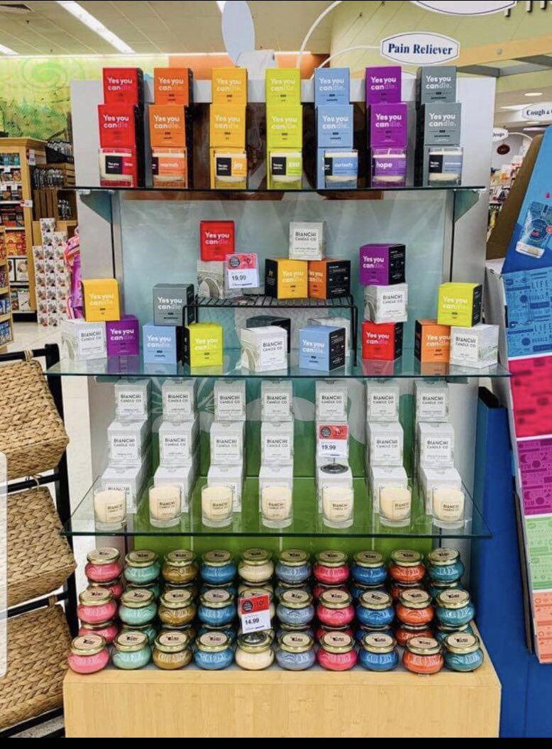 Excited to announce you can now find all three of my all natural #soycandle lines <a href="/HyVee/">Hy-Vee</a>  in Shadowlake.  #papillion #youngentrepreneur