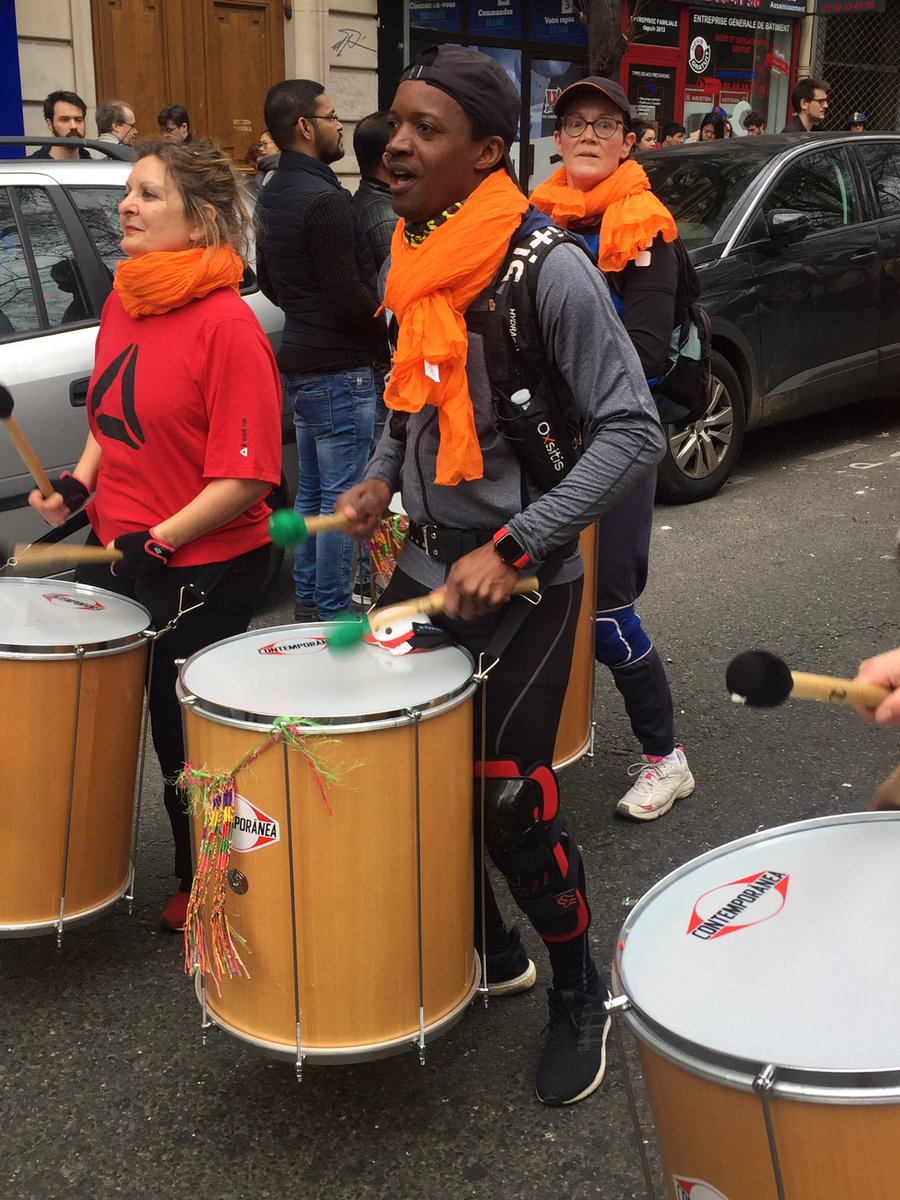 GardensDrum défile au #carnavaldeparis !
