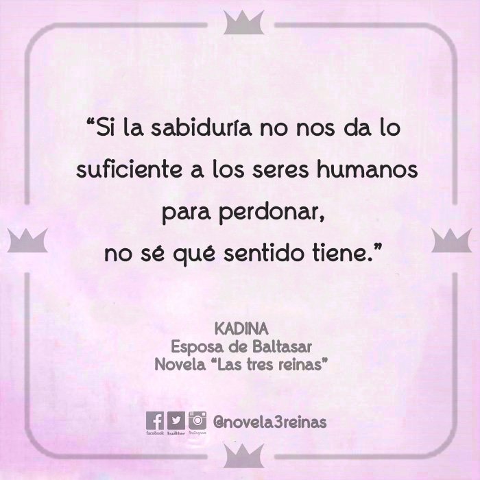 novela3reinas's tweet photo. Kadina, pese a su juventud... tiene inquietudes que contarles a todos.
#l3r #lastresreinas #losreyesmagos #zelmis #ptomila #kadina #novela @luisalserrano #frases #frase #frasesmotivadoras #autoayuda #frasesbonitas https://t.co/M8AwuHAdGk