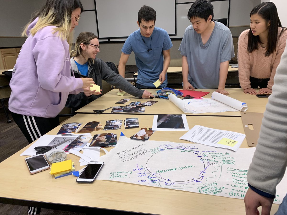 DamonDeaner's tweet photo. Day 2 helping #UCSD students collaborate with #Parkinsons patients, families, and caregivers on developing meaningful solutions using #designthinking and #tech! @UCSDJacobsCAP @UCSDJacobs #IBMatUCSD #IBMonCampus #techforgood https://t.co/YT0Q3DsDJK