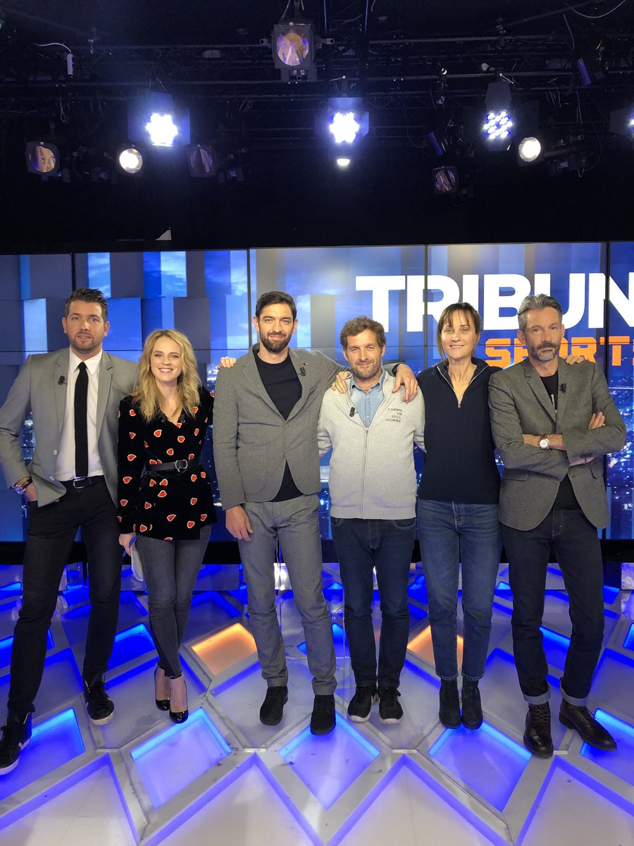 #TribuneSports de @Claire_Arnoux des 19:00 sur @beinsports_FR #invitesDuSoir #BenoitPoulain #football @Fc_Bruges_ @EricBellion1 #navigateur pour son film #CommeUnSeulHomme