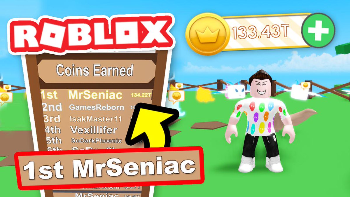 Seniac On Twitter Richest Player In Roblox Pet Ranch Simulator - codes for pet ranch simulator roblox 2020