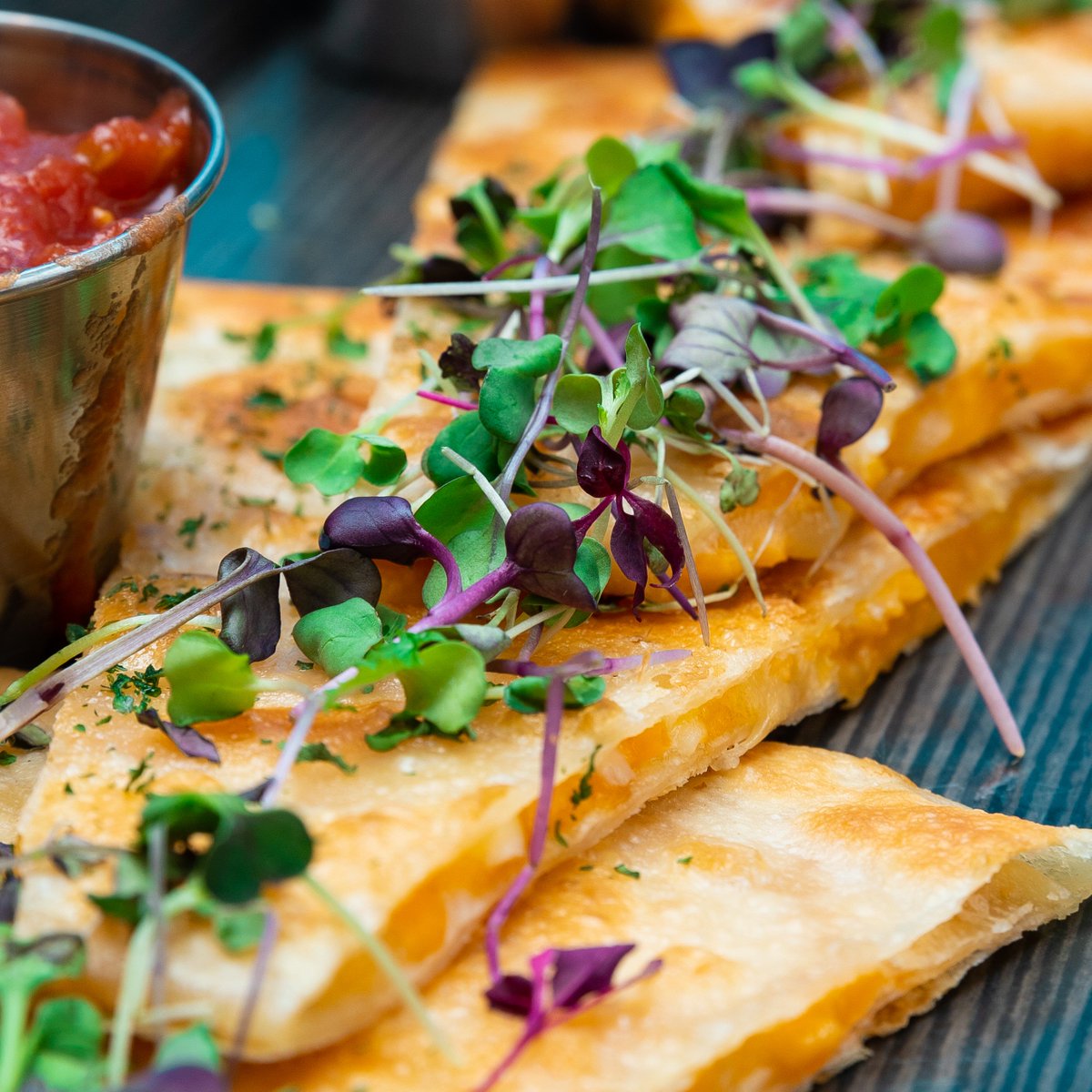 taproompatch's tweet photo. We don’t mean to be cheese-y but our Quesadillas are the best way to kick off any Tap Room meal! https://t.co/RH70LRv78g
