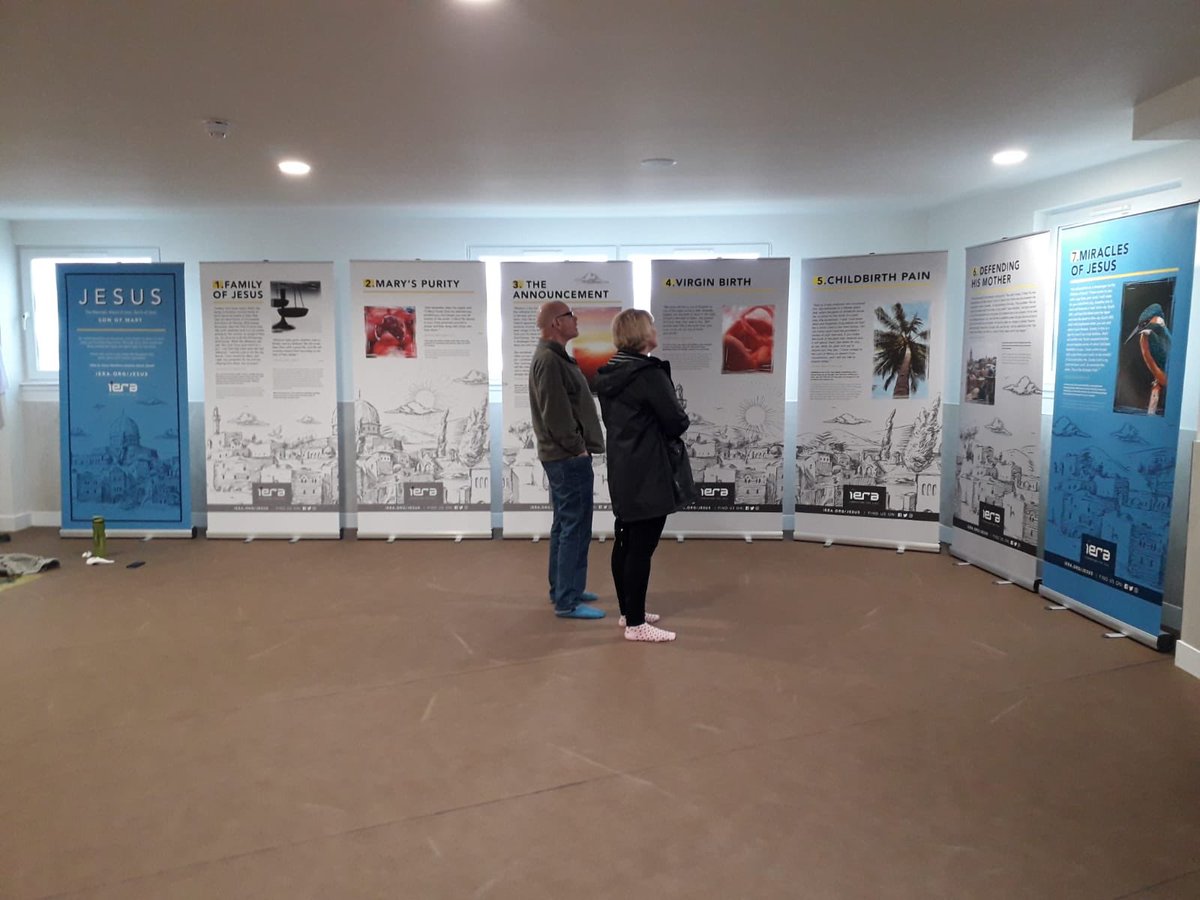 Murtaza Chaudhary (@murtchaudhary) on Twitter photo Our first ever Jesus exhibition has ended in #Aberdeen. We had amazing guests who took books, chatted, ate lunch and observed the congregational prayer. All took place at <a href="/MasjidAlhikmah_/">Masjid Alhikmah</a>.
#dawah
#compassion
#VisitMyMosqueDay Our first ever Jesus exhibition has ended in #Aberdeen. We had amazing guests who took books, chatted, ate lunch and observed the congregational prayer. All took place at <a href="/MasjidAlhikmah_/">Masjid Alhikmah</a>.
#dawah
#compassion
#VisitMyMosqueDay