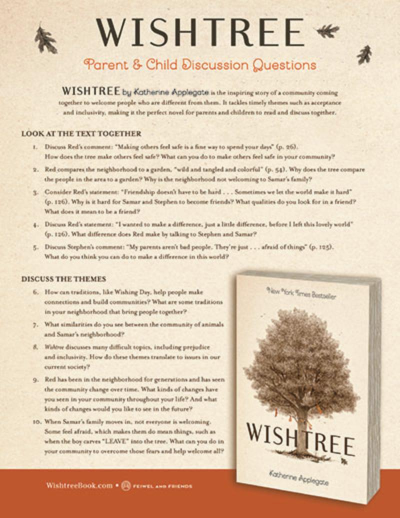 kaaauthor's tweet image. The fantastic team at @MacKidsBooks has created a discussion guide for parents and children reading #wishtree together. If you give it a try, I'd love to hear about your conversations! read.macmillan.com/mcpg/wishtree2…
