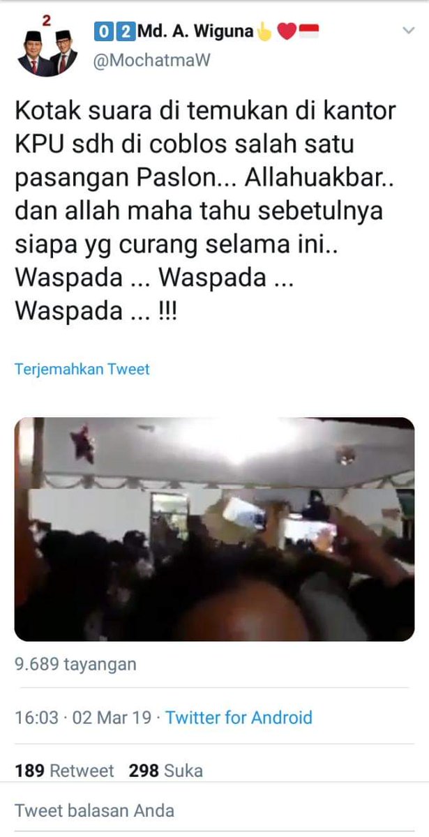 LBellvicro's tweet photo. @MochatmaW bersiaplah. Twit anda sudah kena SS. @CCICPolri @DivHumas_Polri https://t.co/mf7HztBO2J