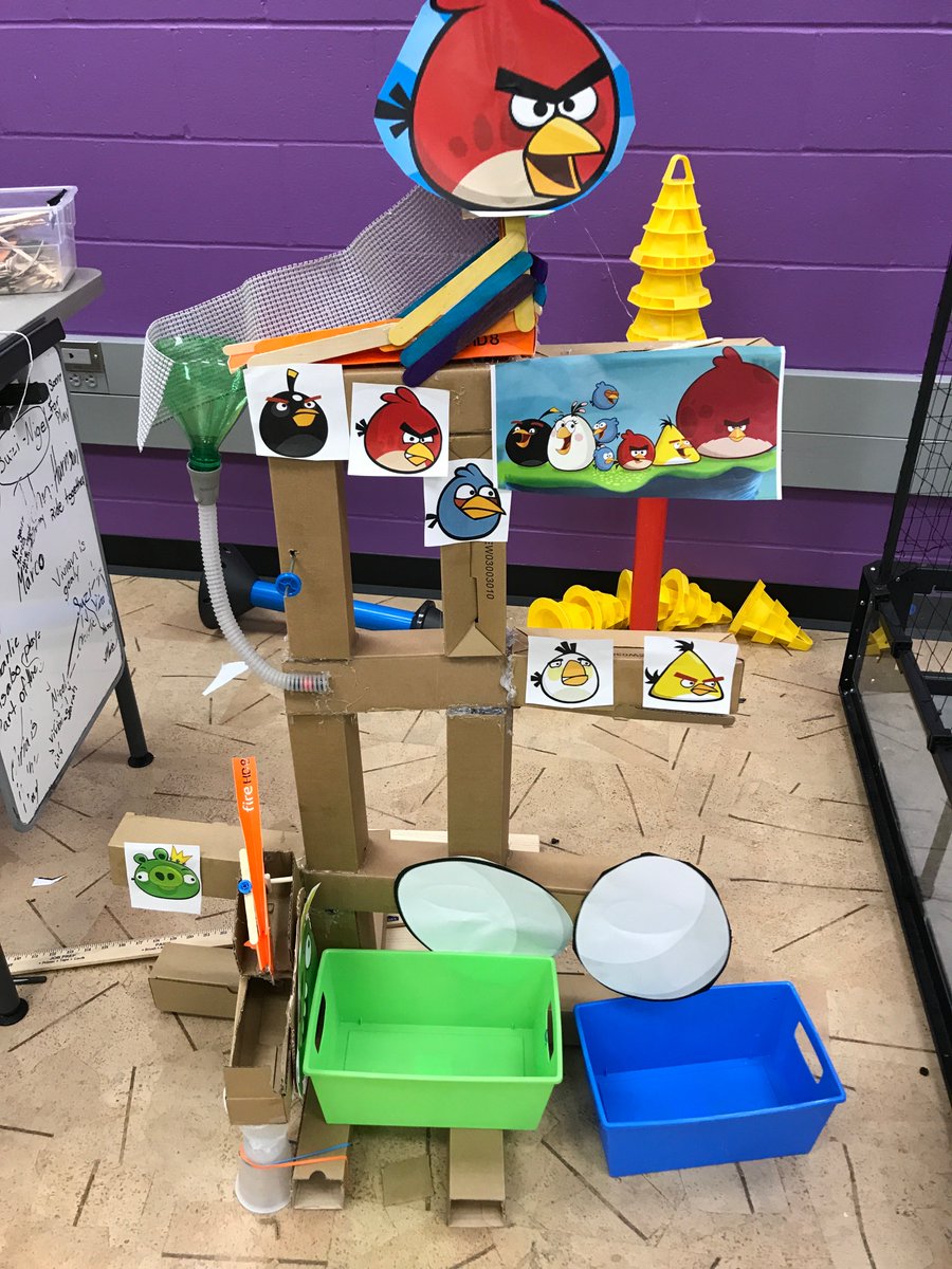 Mulliganstew5's tweet photo. STEM at work.  St Therese students @STSNorthKc participated in a Rube Goldberg Contest on Saturday.  Thanks to Black and Veatch  for sponsoring this event.  @Black_Veatch  #STSinspires https://t.co/eXiA06lj9G