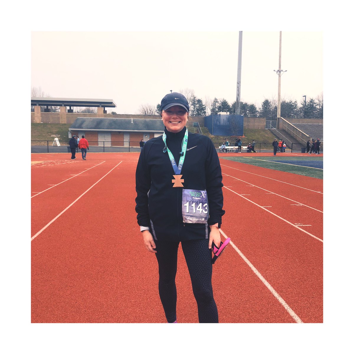 obloveshistory's tweet photo. It was a weekend full of sports for this teacher! I beat the snow at the Reston 10 miler ✅ #reston10 @PRRunning Thanks for an awesome race !!! https://t.co/XAkX3dv6sh