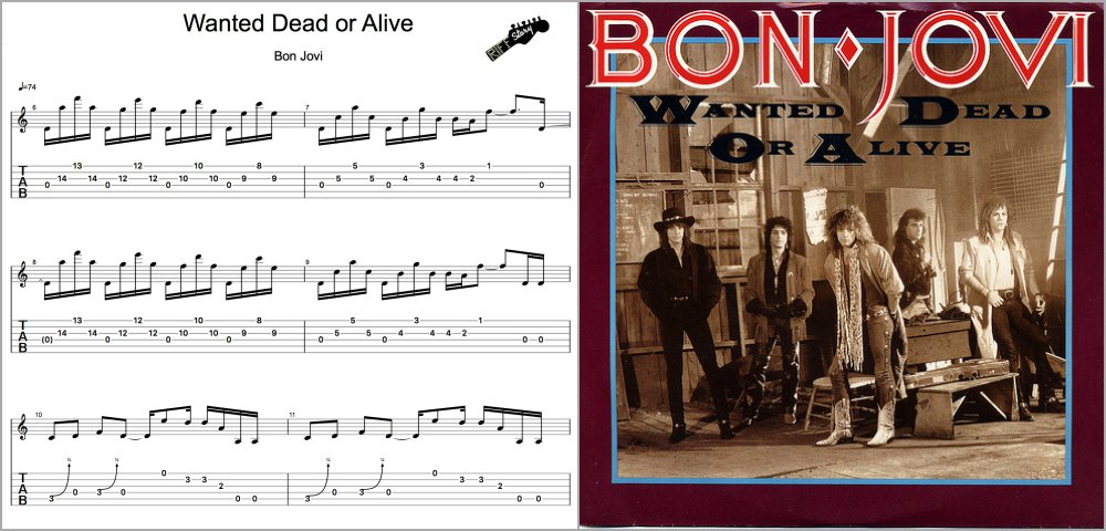 Intro de #RichieSambora en el tema “Wanted Dead Or Alive”. #BonJovi lo publicaron como single el 3 de marzo de 1987: riffstory.com/category/wante…