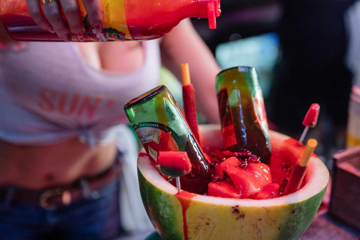 elchingonsd's tweet photo. A work of art in the making ๐ #sunDIAS โ๏ธ
.
.
.
#badassmexican #gaslampquarter #sundias #supersundia #michelada https://t.co/7WjmnrRMQS