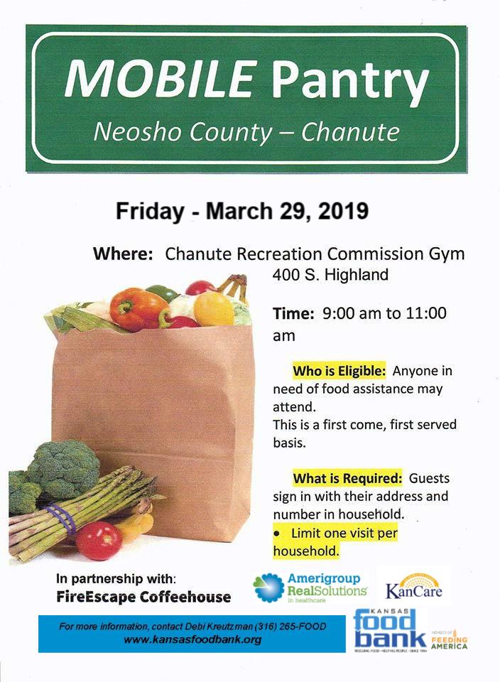ChanuteRec's tweet image. #chanuterec#mobilefoodpantry