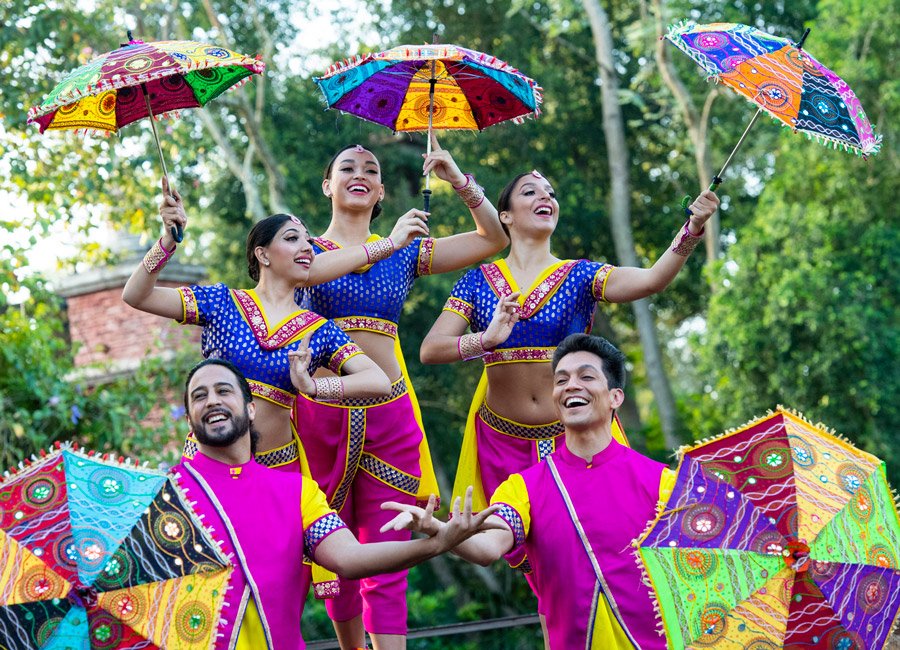 DisneyParks's tweet photo. Clap your hands, stomp your feet, and get ready to dance at Disney's Animal Kingdom with the beauty &amp; energy of Bollywood Dance! https://t.co/ItVBUfrRpK https://t.co/aqw0ANhj9H
