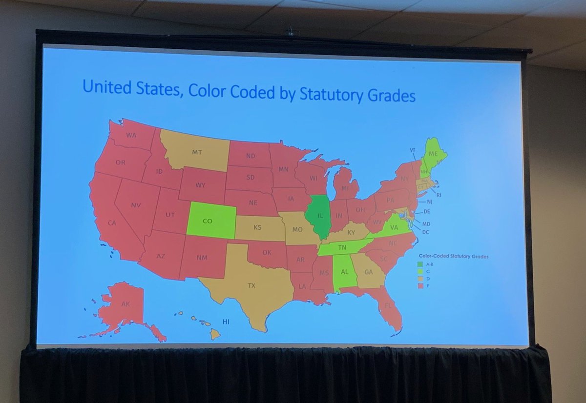 Where does your state stand with mental health parity?! #AAGP2019 #parity ⁦<a href="/kennedysatcher/">Kennedy-Satcher Center for Mental Health Equity</a>⁩