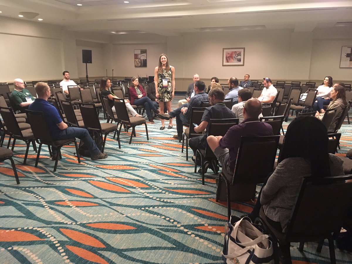 finleybrad's tweet photo. YPG kicking off the conference with their forum. @heug#Alliance2018#YPG https://t.co/dHH8NernYZ