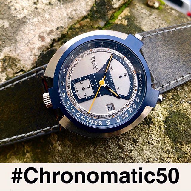 WatchFred_IG's tweet photo. #vintagechronograph ❤️
celebrating #chronomatic50 with the unique #Bulova #Chronomatic aka #Parkingmeter
.
@mikeinfrankfurt grouped them under #weird on @fratellowatches, I call them charmingly absurd.
.
#watchesofinstagram #watchfam #hodinkee #vintagewa… https://t.co/jIEDIViEov https://t.co/W0mjC1mkpB