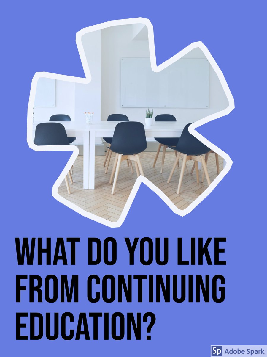 Have you ever been to a stellar #educational workshop? What made it exceptional? Instructors? Activities? Applied examples? Continuing #Education units? #continuingeducation