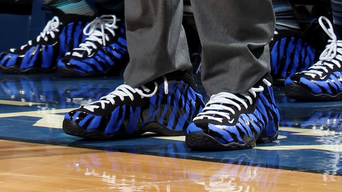 air foamposite tiger