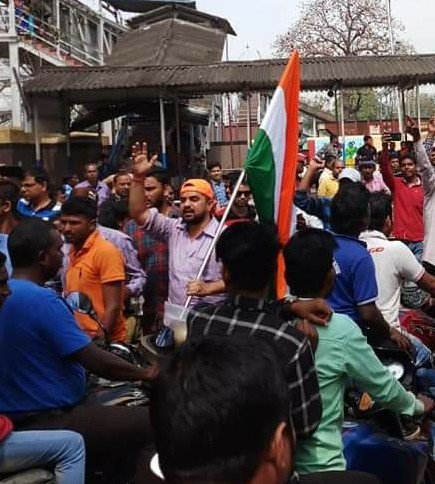 AmitsinghRSS's tweet image. BJP Vijay Sankalp Railly in Kulti. (W.B) @DilipGhoshBJP @SuPriyoBabul @AmitShah @narendramodi