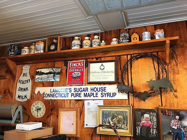 EnchantingNE's tweet photo. It’s one of my favorite times of the year, Maple Season! We headed up to Lamothe’s Sugar House in Burlington, CT today to get some jugs for our syrup, but they offer so much there, that I actually walked out with a lot of  maple syrup goodies! I mean, wh… https://t.co/olCsnp7ZDg https://t.co/EZQihv16PG
