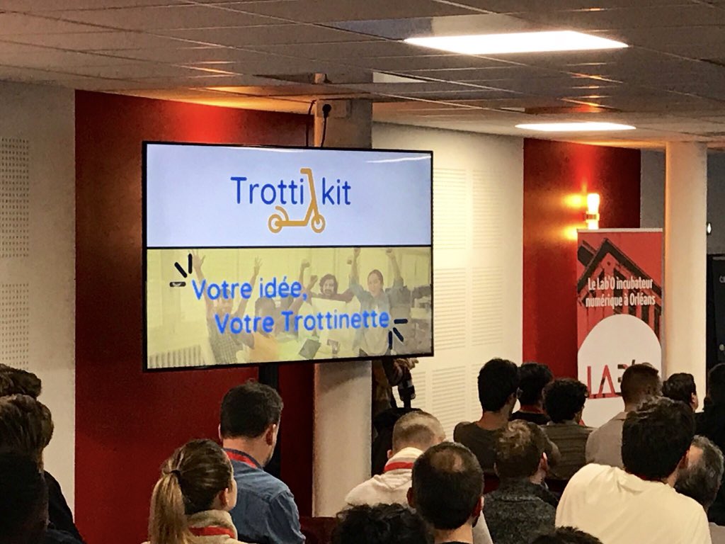 ptebibel's tweet photo. J’étais présent ce soir aux pitchs du 8ème Startup Week-End d’Orléans au Lab’O. Un foisonnement d’idées nouvelles et une belle énergie #SWOrleans #SW08 @larep_fr https://t.co/f03BqNW2bm