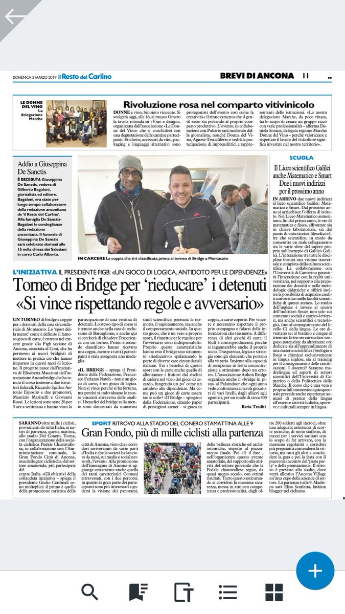 feder_bridge's tweet photo. Torneo di bridge per "rieducare" i detenuti si vince rispettando le regole e l'avversario e aggiungerei anche il compagno #federazioneitalianagiocobridge  #bridge #figb #carcere #Cards #playingcards #playingbridge #giocabridge #ancona https://t.co/rdklyVqzxK