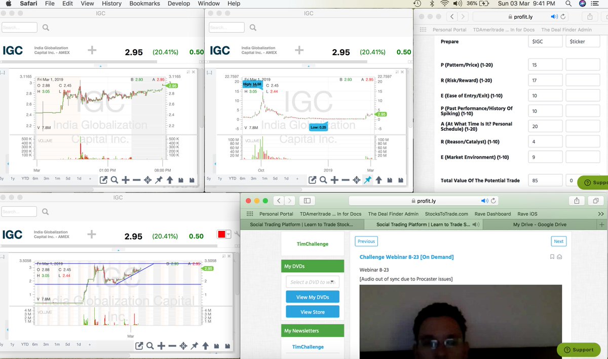 crazy_willows's tweet photo. Studying and preparing with @StocksToTrade and the Sykes SSS https://t.co/8eJFZEu3ww for the week of trading ahead and catching up with past webinars.. As a @timothysykes challenge student your work is never done, you have to want it!! #NoDaysOff #StudyYourAssOff https://t.co/0gYsNcilOW