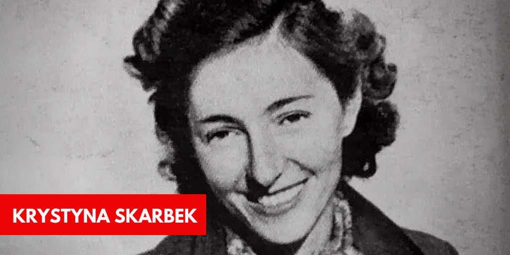 Celebrating #WomensHistoryMonth DYK: Krystyna Skarbek was a beautiful secret agent who risked her life throughout World War II for her country, Poland, and for Poland’s allies, Britain and France. #polki #womenleaders #krystynaskarbek