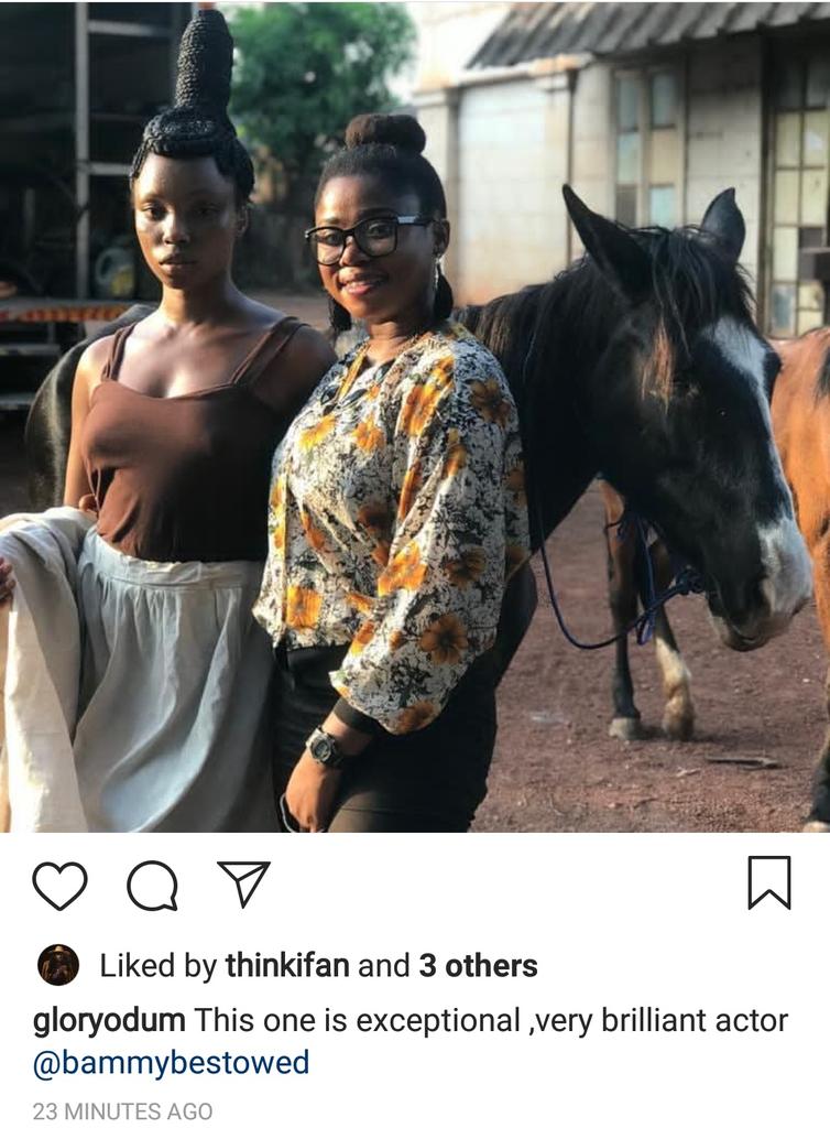 CrownedTreasure's tweet photo. #bbnaija more accolades for my super star Bamike. Bolanle Austen Peters said it&another person is echoing the same thing. One thing I like about Bamike is that she brings her best into everything &makes it seem easy.When u drive on ur passion, it produces great results #BamTeddy https://t.co/jAJwh9iP0k