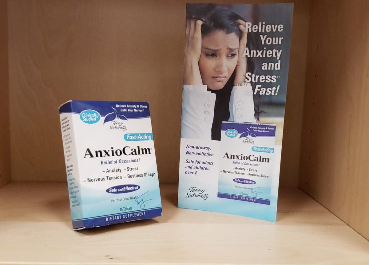 CountryVitamins's tweet photo. Don't be nervous!
Terry Naturally's Anxiocalm offers a non-addictive support whether you're nervous about a project, on a long flight, or even have butterflies in your stomach!
#CountryVitamins #TerryNaturally #Anxiety #Stress #Fear #Restless #Nervous #Tension #Relax https://t.co/lvJuo4dRqp