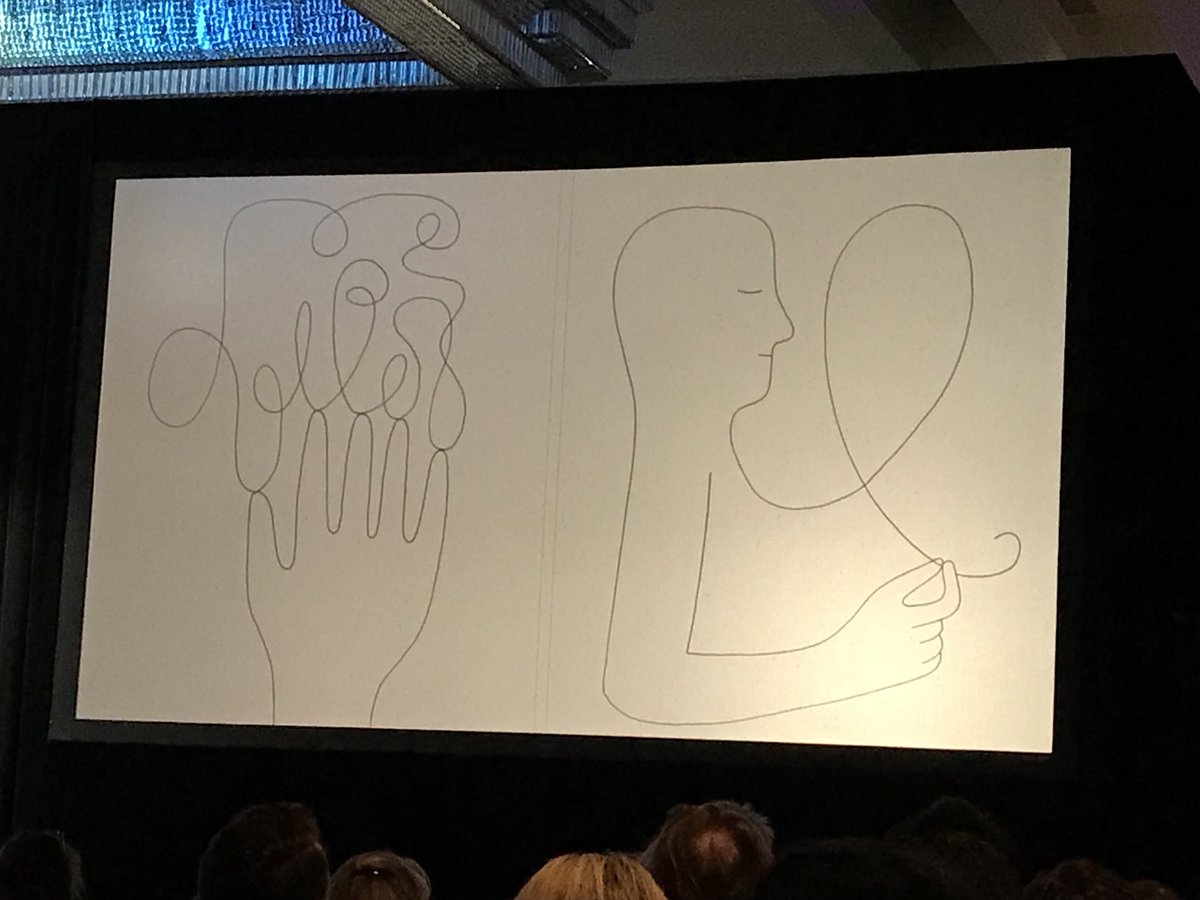 nicolecwong's tweet image. Google Empathy Labs, which sits inside @GoogleAI, makes different prototypes, like books including drawings. We need design feeling more than technology. ~ Danielle #wisdom2