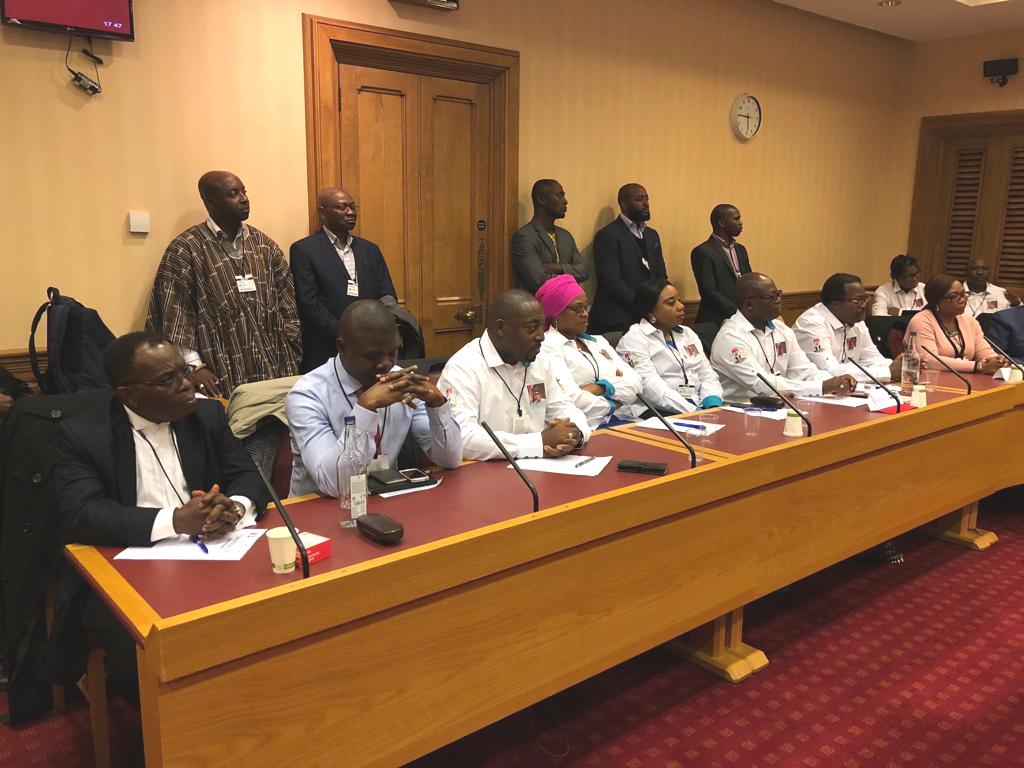 RenewedHopeUK's tweet photo. [THANK YOU]

A big thank you to all members of APC UK PRESIDENTIAL CAMPAIGN COMMITTEE (APC UK PCC) for the support and campaign activities throughout the electioneering period. 

THANK YOU for supporting @OfficialAPCNg @NGRPresident @MBuhari and @ProfOsinbajo 👏👏👏.

@GarShehu https://t.co/BlyFTF7sEe