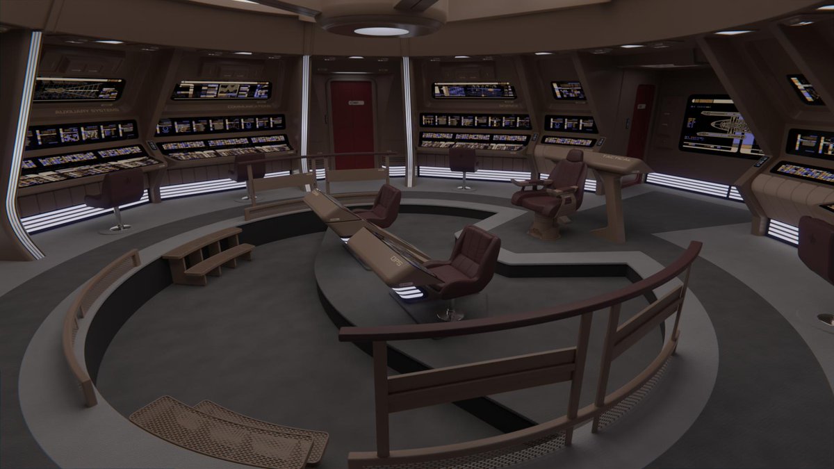 Tadeo D Oria Twitterren The Excelsior Class Uss Courageous Might Be Old But It S Been Refited With State Of The Art Technology For The Late 24th Century Including Its Brand New Bridge